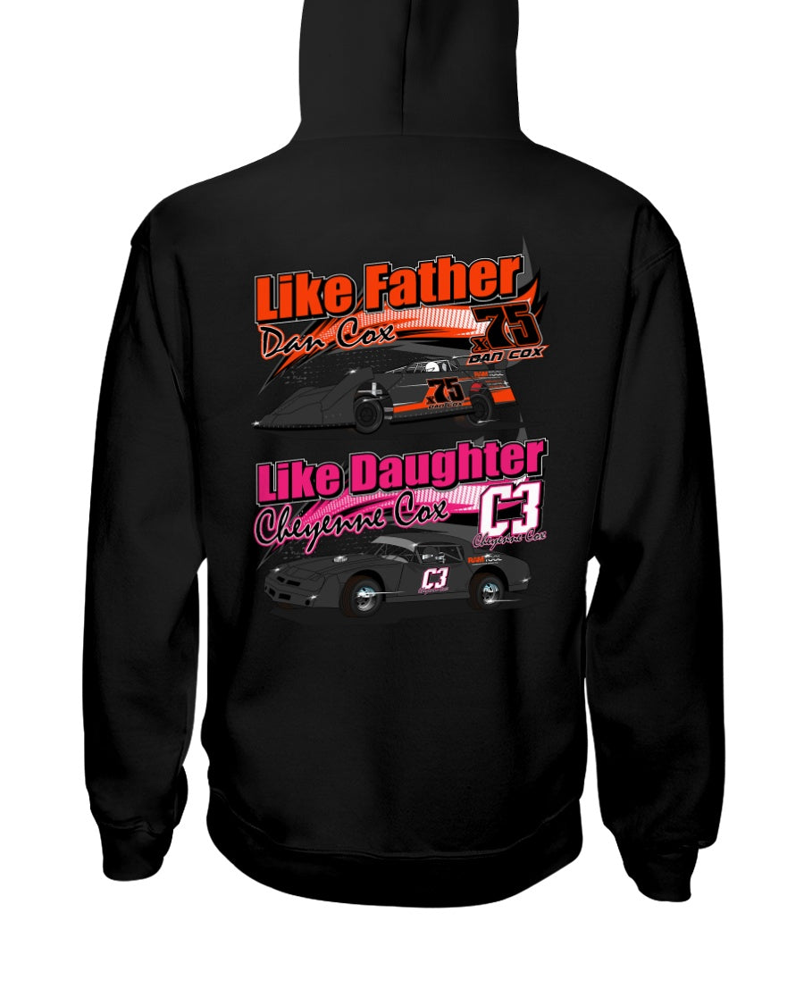 Cox Racing 2020 Hoodie - Red Bomb Graphics - Custom Dirt Racing Shirts