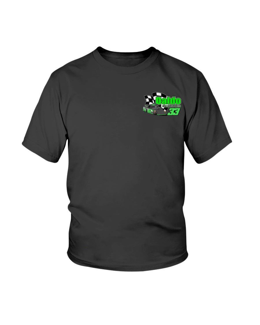 Jordan Phillips 2020 Youth - Red Bomb Graphics - Custom Dirt Racing Shirts