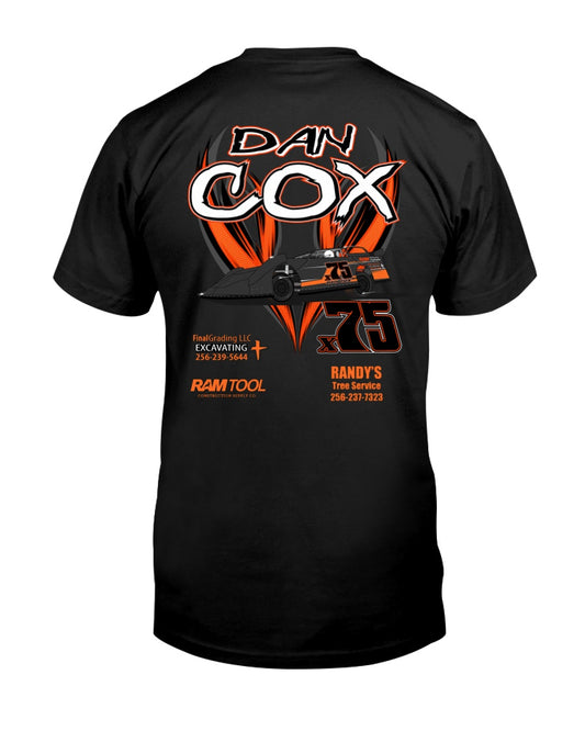 Dan Cox 2020 - Red Bomb Graphics - Custom Dirt Racing Shirts