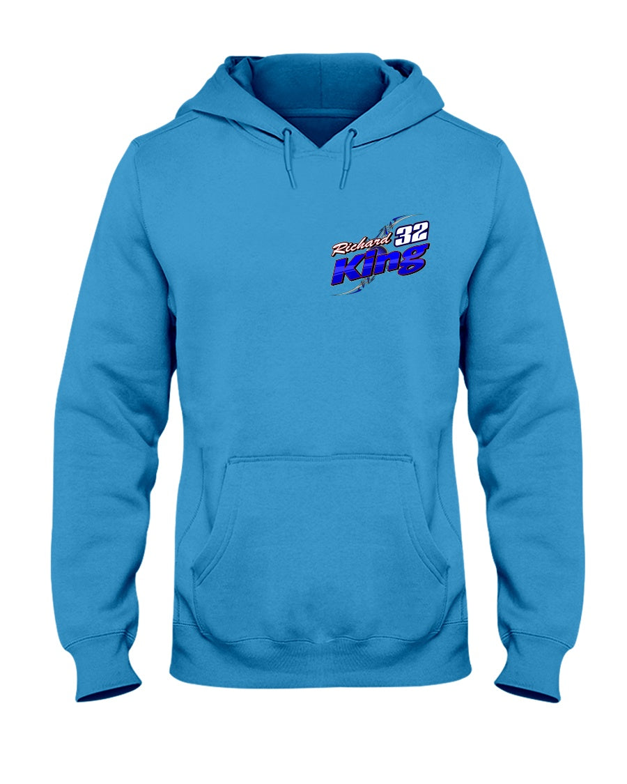 Richard King 2020 Hoodie - Red Bomb Graphics - Custom Dirt Racing Shirts