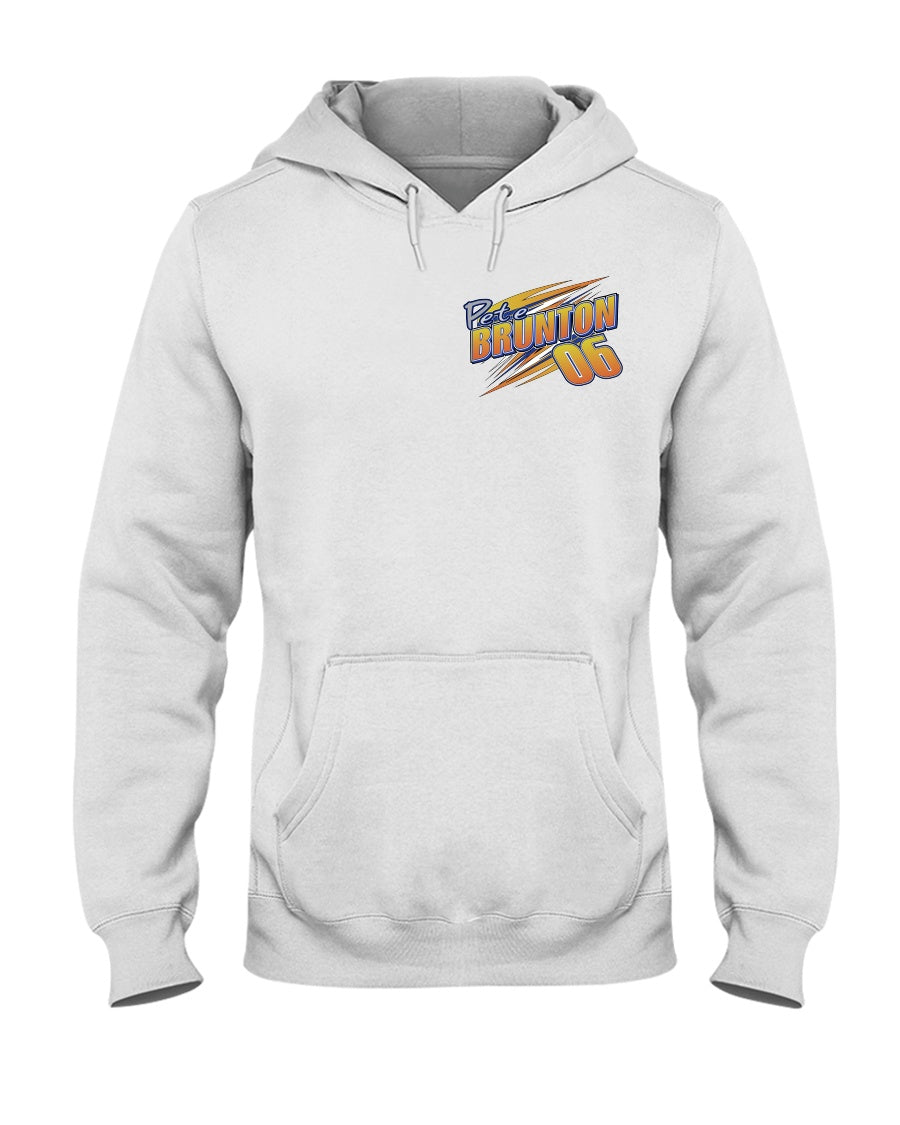 Pete Brunton Hoodie 2020 - Red Bomb Graphics - Custom Dirt Racing Shirts