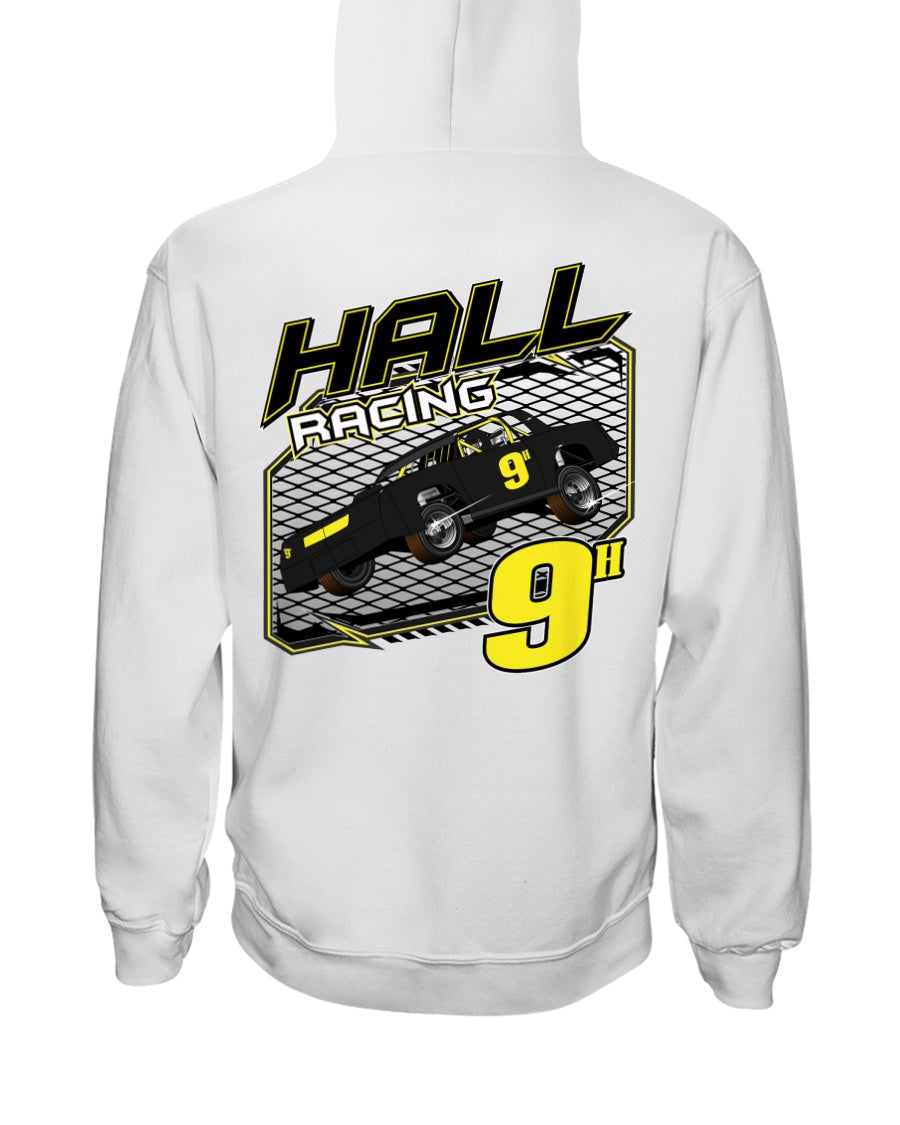 Hall Racing 2020 Hoodie - Red Bomb Graphics - Custom Dirt Racing Shirts