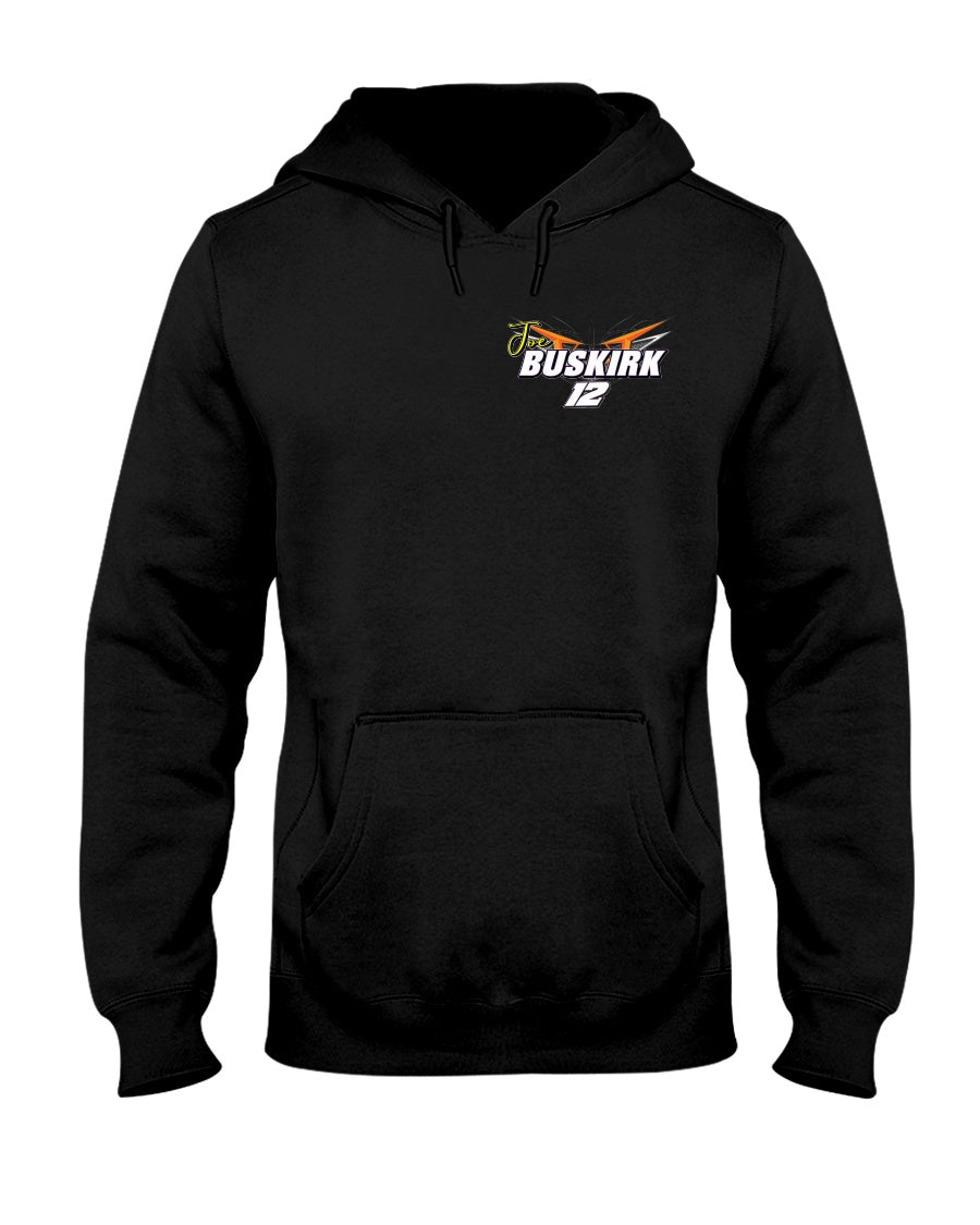 Joe Buskirk 2020 Hoodie - Red Bomb Graphics - Custom Dirt Racing Shirts