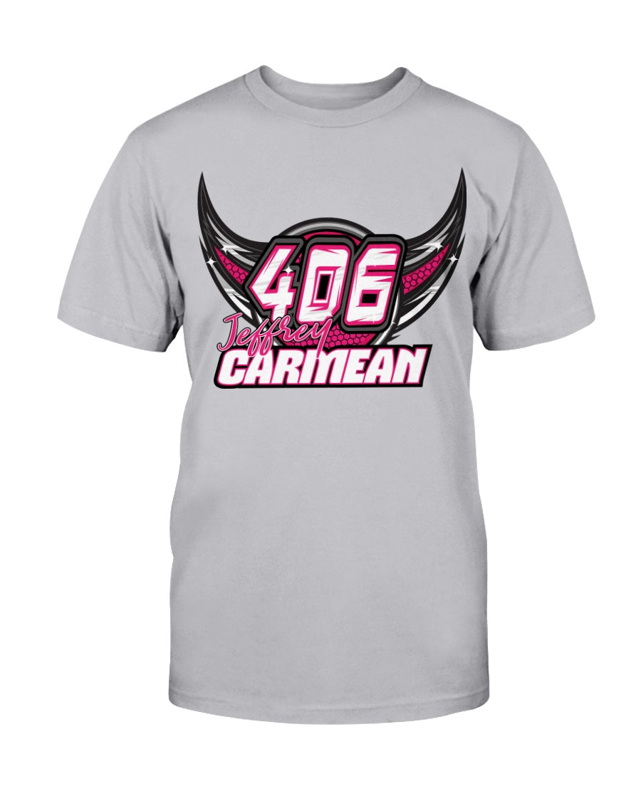 Jeffrey Carmean 2020 #2 - Red Bomb Graphics - Custom Dirt Racing Shirts