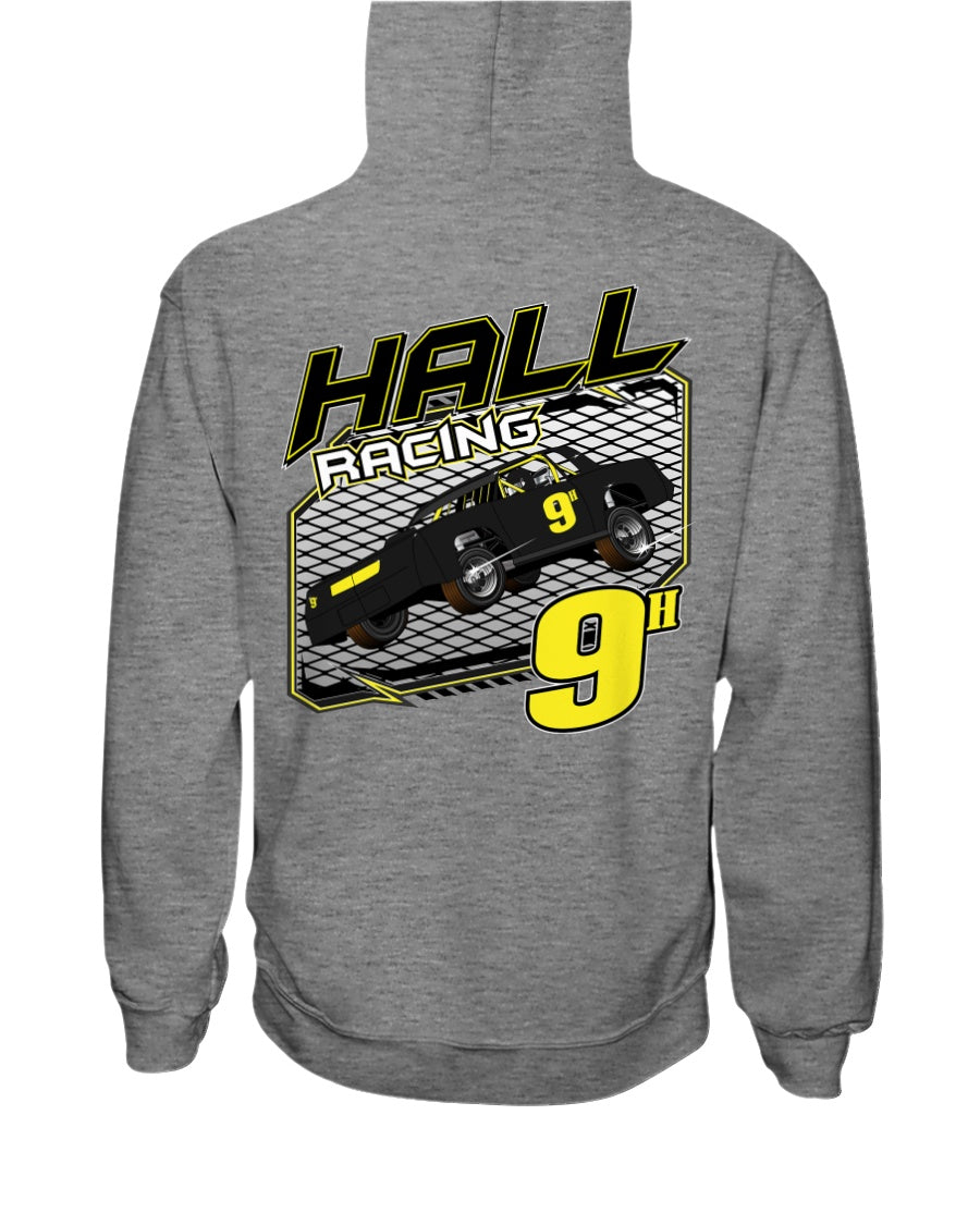 Hall Racing 2020 Hoodie - Red Bomb Graphics - Custom Dirt Racing Shirts