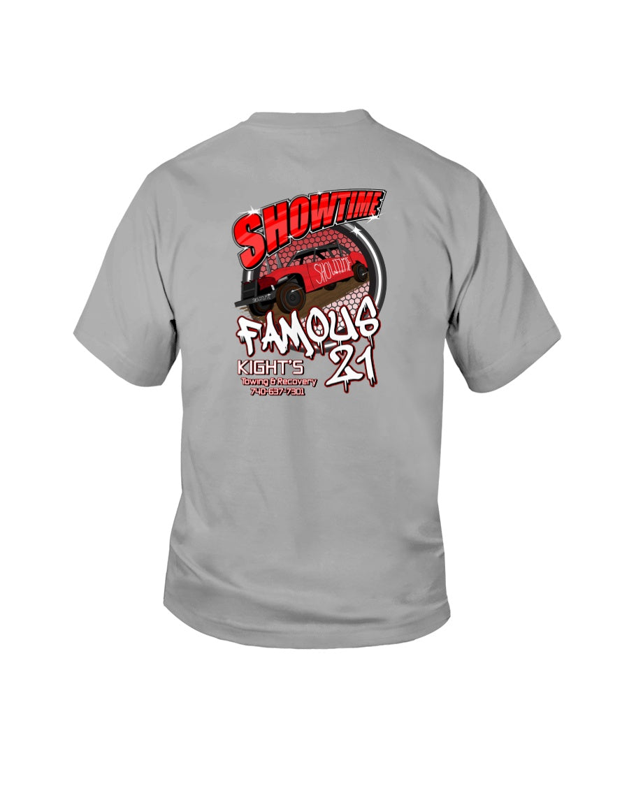 Showtime 2020 Youth - Red Bomb Graphics - Custom Dirt Racing Shirts