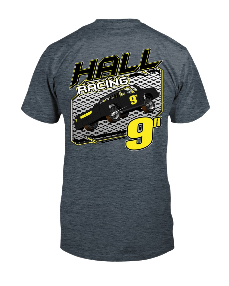 Hall Racing 2020 - Red Bomb Graphics - Custom Dirt Racing Shirts