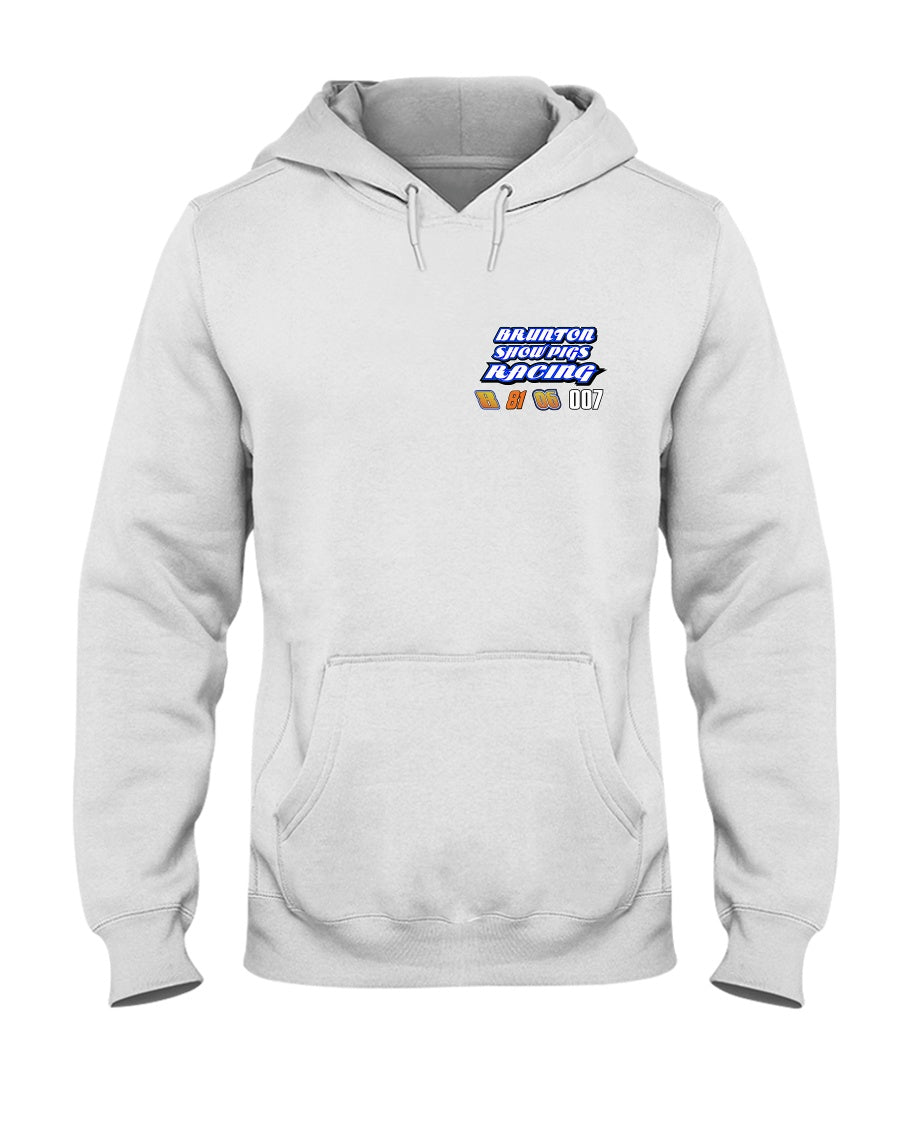 Brunton Show Pig Racing 2020 Hoodie - Red Bomb Graphics - Custom Dirt Racing Shirts