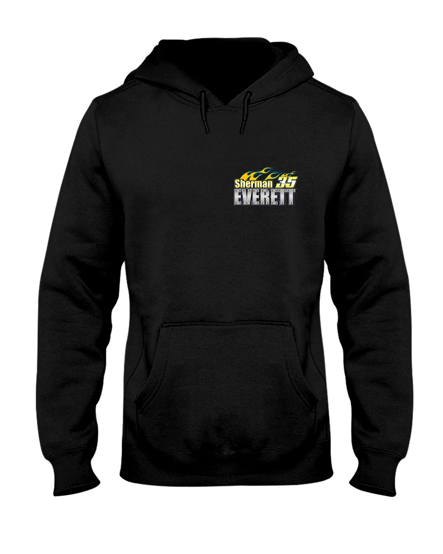 Sherman Everette 2020 Hoodie - Red Bomb Graphics - Custom Dirt Racing Shirts