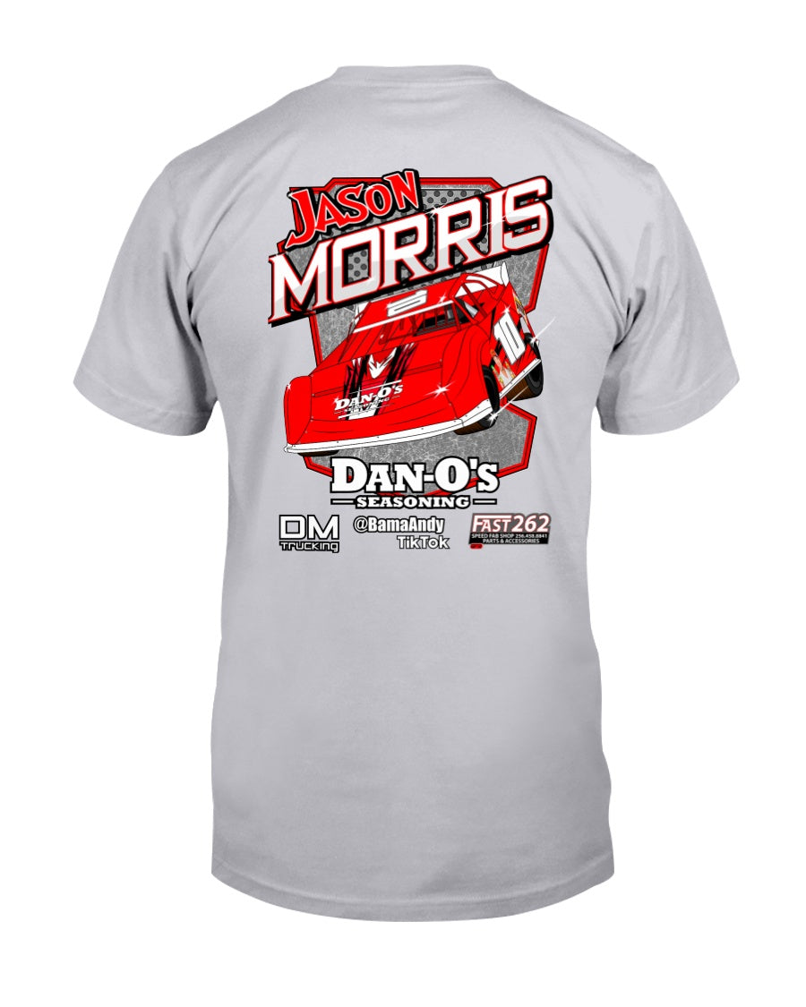 Jason Morris 2020 - Red Bomb Graphics - Custom Dirt Racing Shirts