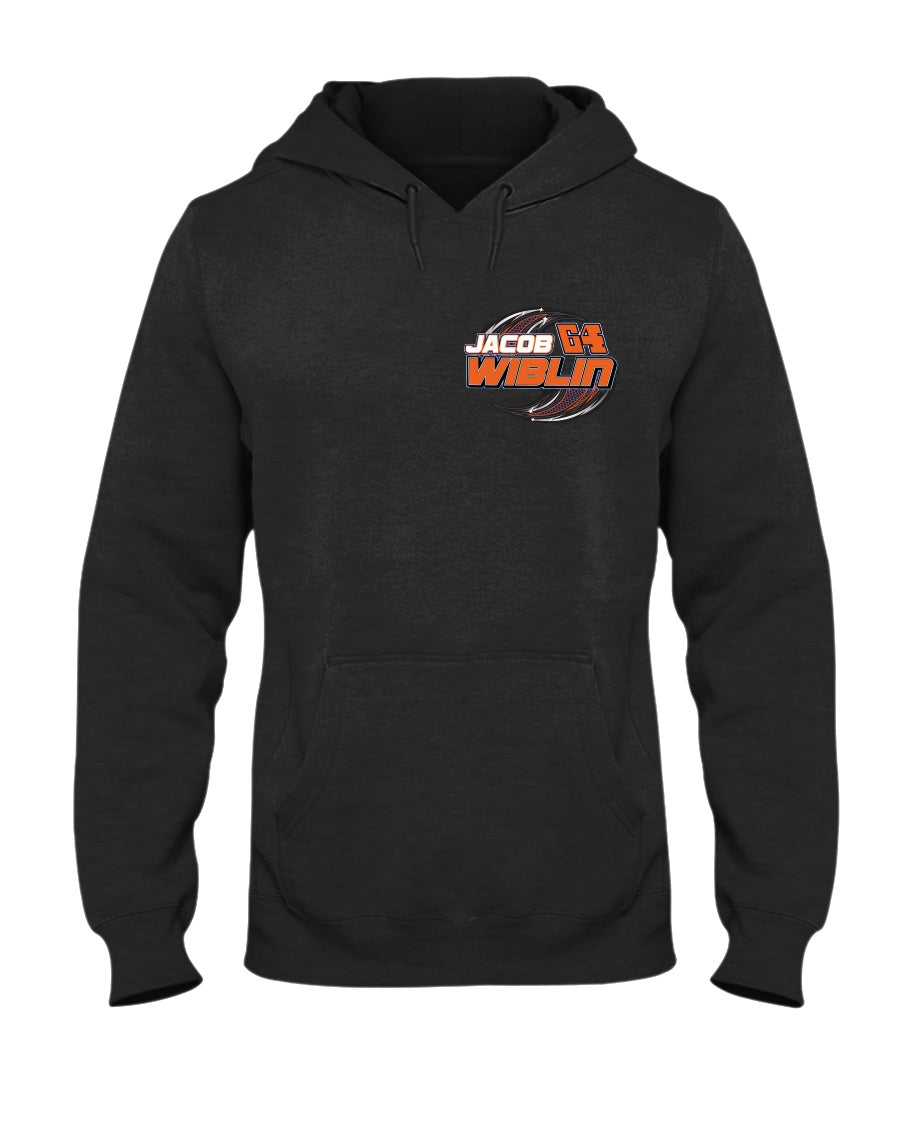 Jacob Wiblin 2020 Hoodie - Red Bomb Graphics - Custom Dirt Racing Shirts