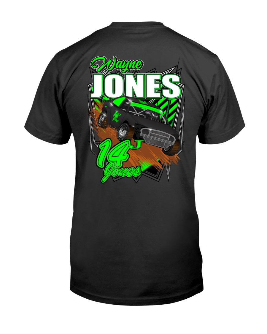 Wayne Jones 2020 - Red Bomb Graphics - Custom Dirt Racing Shirts