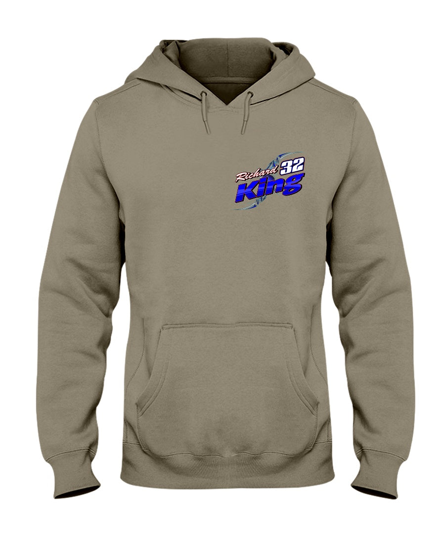 Richard King 2020 Hoodie - Red Bomb Graphics - Custom Dirt Racing Shirts