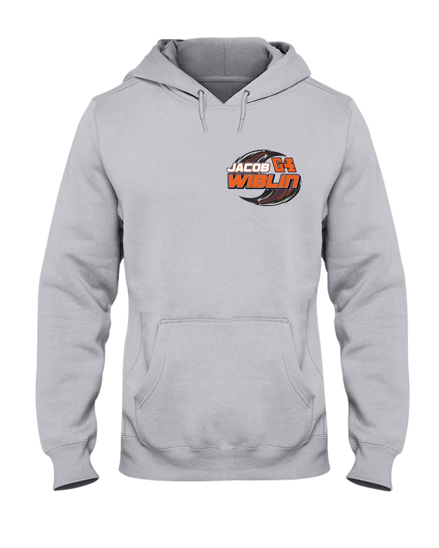 Jacob Wiblin 2020 Hoodie - Red Bomb Graphics - Custom Dirt Racing Shirts