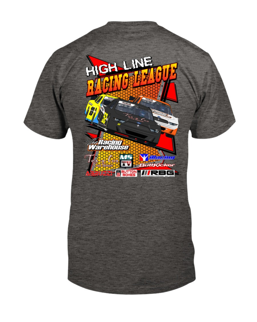 High Line Racing League - Red Bomb Graphics - Custom Dirt Racing Shirts