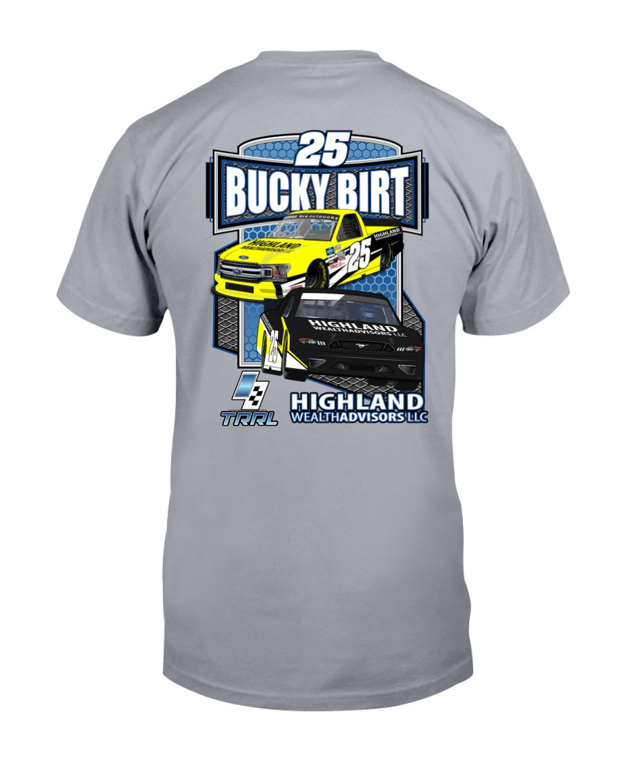 Bucky Birt 2020 - Red Bomb Graphics - Custom Dirt Racing Shirts