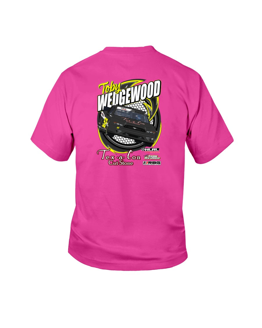 Toby Wedgewood 2020 Youth - Red Bomb Graphics - Custom Dirt Racing Shirts