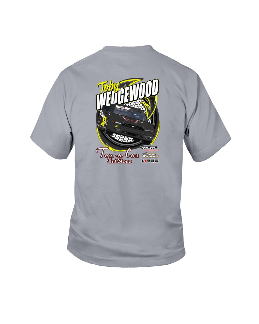 Toby Wedgewood 2020 Youth - Red Bomb Graphics - Custom Dirt Racing Shirts