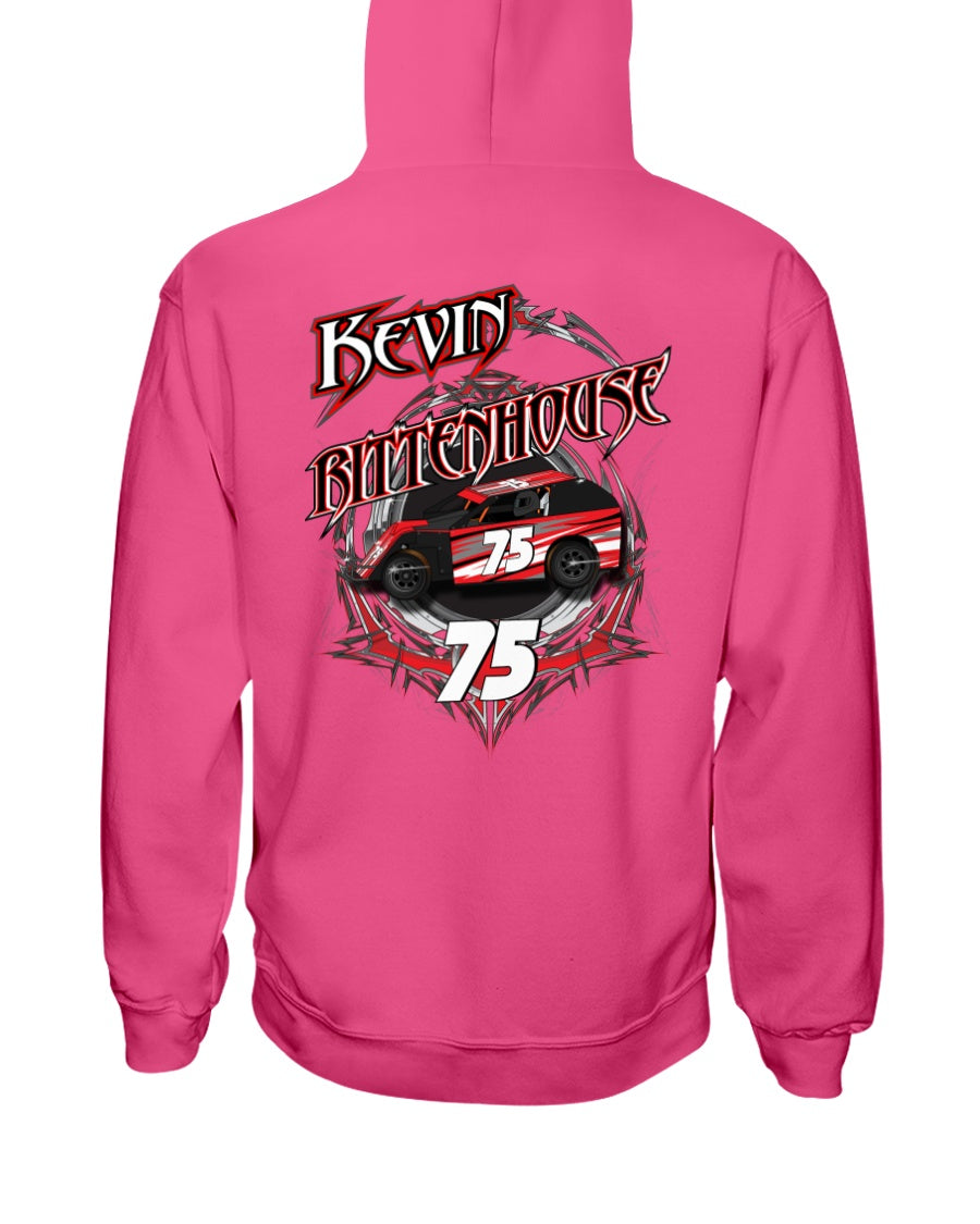 Kevin Rittenhouse 2020 Hoodie - Red Bomb Graphics - Custom Dirt Racing Shirts