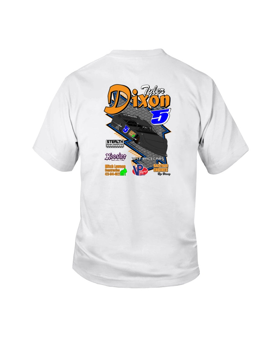 Tyler Dixon 2020 Youth - Red Bomb Graphics - Custom Dirt Racing Shirts