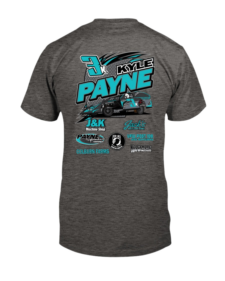 Kyle Payne  2020 V2 - Red Bomb Graphics - Custom Dirt Racing Shirts