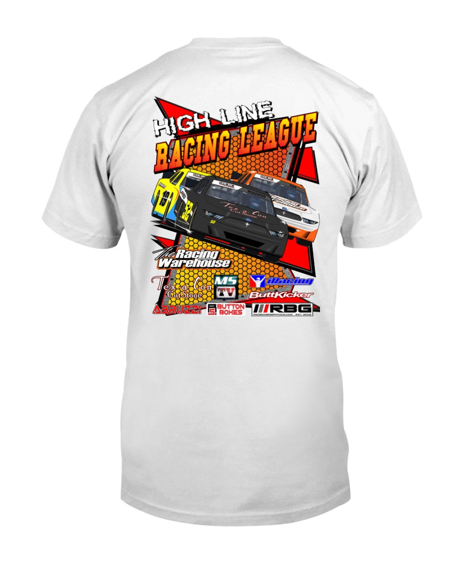 High Line Racing League - Red Bomb Graphics - Custom Dirt Racing Shirts