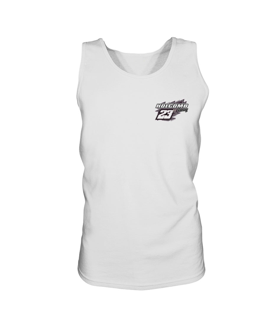 Holcomb Racing 2020 Unisex Tank - Red Bomb Graphics - Custom Dirt Racing Shirts