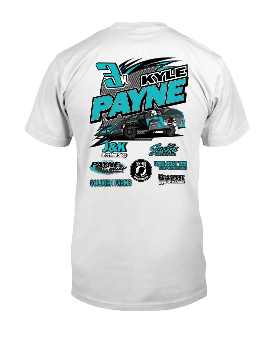 Kyle Payne 2020 - Red Bomb Graphics - Custom Dirt Racing Shirts