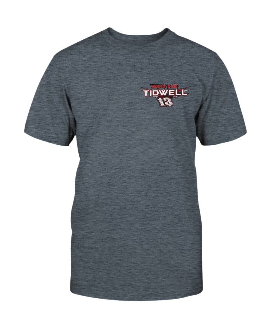 Wayne Tidwell 2020 - Red Bomb Graphics - Custom Dirt Racing Shirts