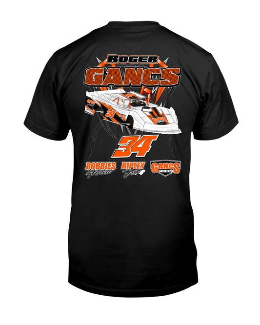 Roger Gancs 2020 - Red Bomb Graphics - Custom Dirt Racing Shirts