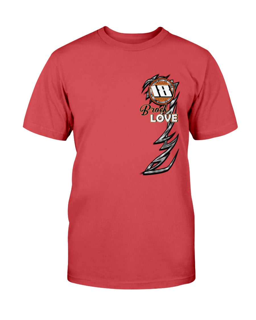 Brock Love 2020 - Red Bomb Graphics - Custom Dirt Racing Shirts