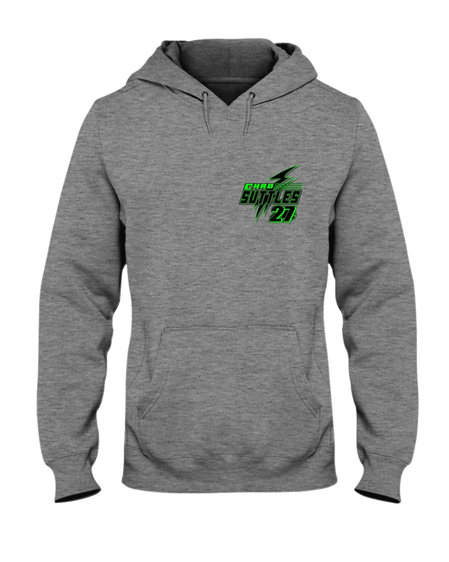 Chad Suttles 2020 Hoodie - Red Bomb Graphics - Custom Dirt Racing Shirts