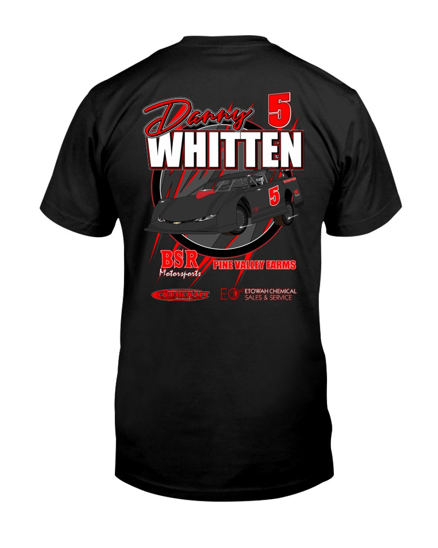 Danny Whitten 2020 - Red Bomb Graphics - Custom Dirt Racing Shirts