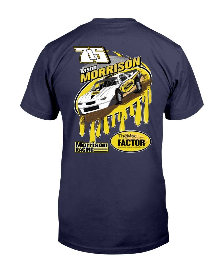 Jason Morrison 2020 - Red Bomb Graphics - Custom Dirt Racing Shirts