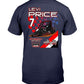 Levi Price 2020 - Red Bomb Graphics - Custom Dirt Racing Shirts