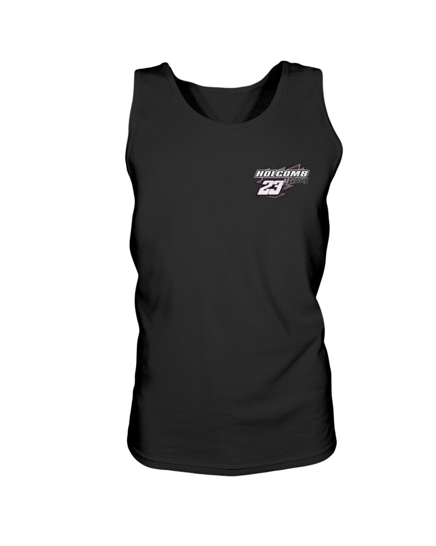 Holcomb Racing 2020 Unisex Tank - Red Bomb Graphics - Custom Dirt Racing Shirts