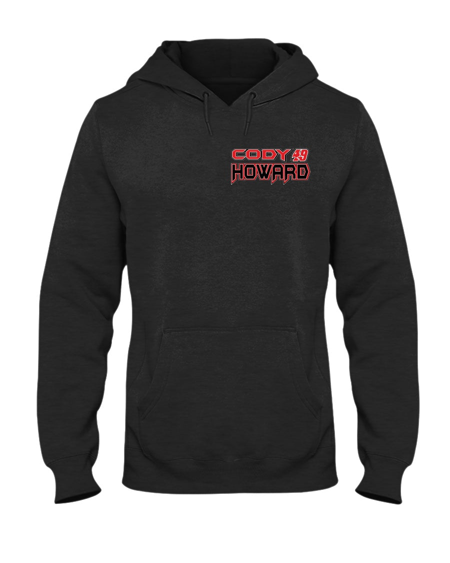 Cody Howard 2020 Hoodie - Red Bomb Graphics - Custom Dirt Racing Shirts