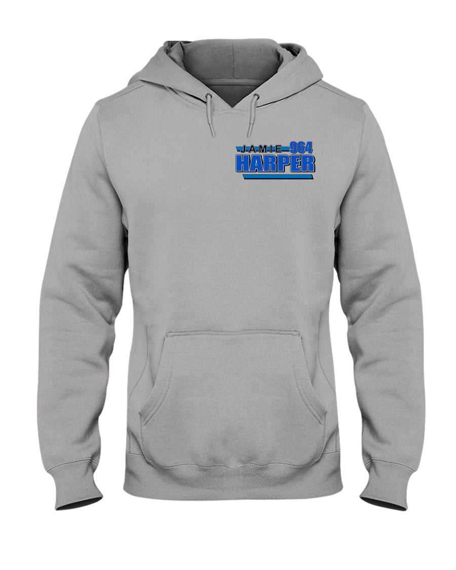 Jamie Harper 2020 Hoodie - Red Bomb Graphics - Custom Dirt Racing Shirts