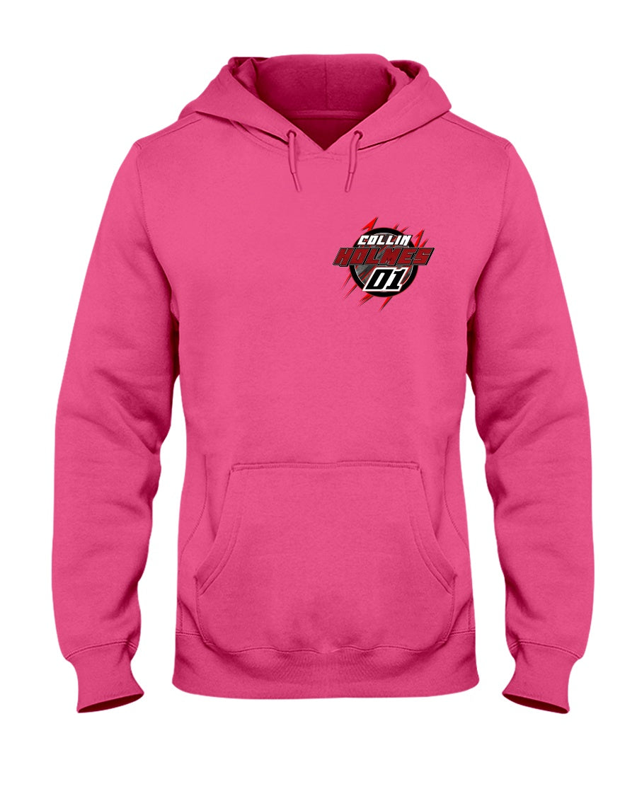 Collin Holmes 2020 Hoodie - Red Bomb Graphics - Custom Dirt Racing Shirts