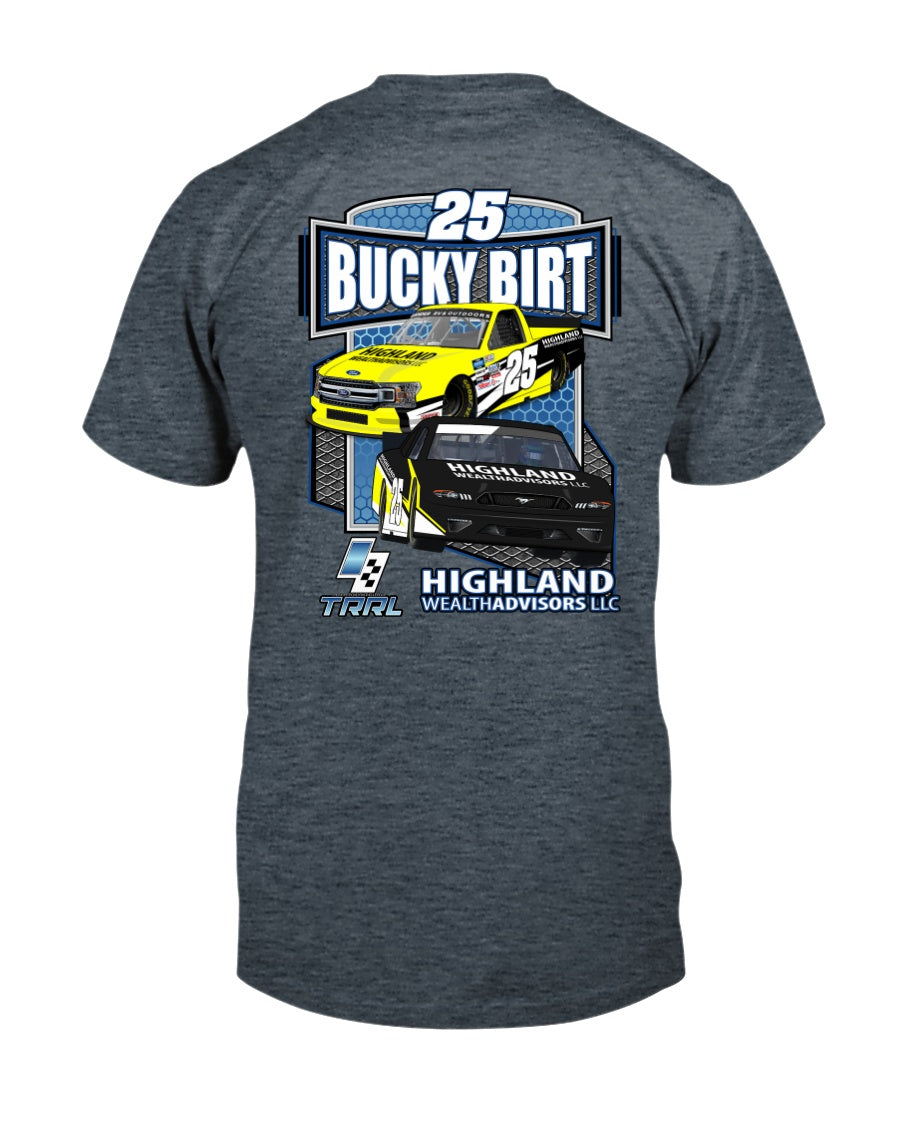 Bucky Birt 2020 - Red Bomb Graphics - Custom Dirt Racing Shirts