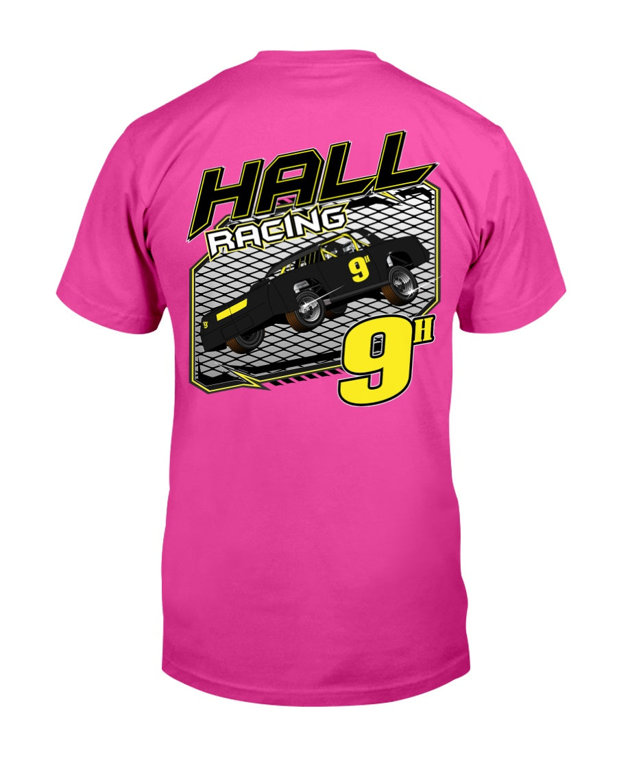 Hall Racing 2020 - Red Bomb Graphics - Custom Dirt Racing Shirts