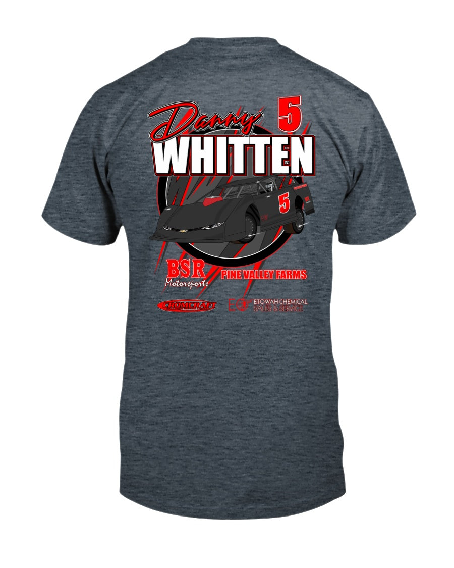 Danny Whitten 2020 - Red Bomb Graphics - Custom Dirt Racing Shirts