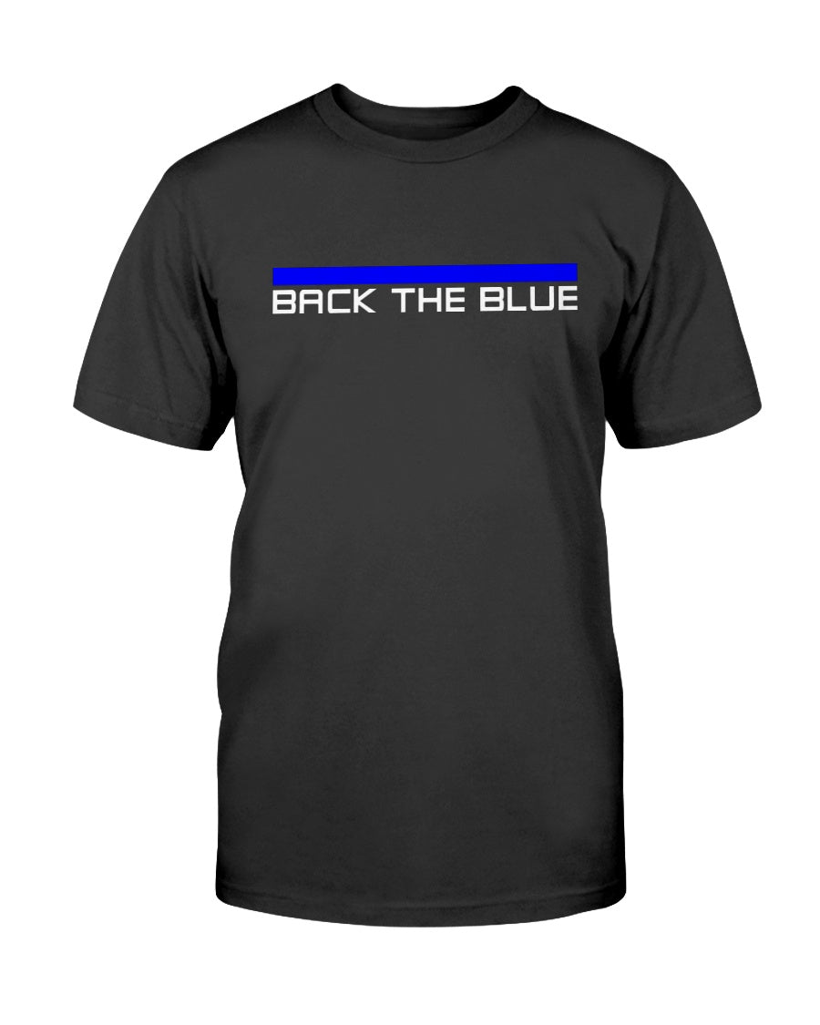 Back The Blue - Red Bomb Graphics - Custom Dirt Racing Shirts