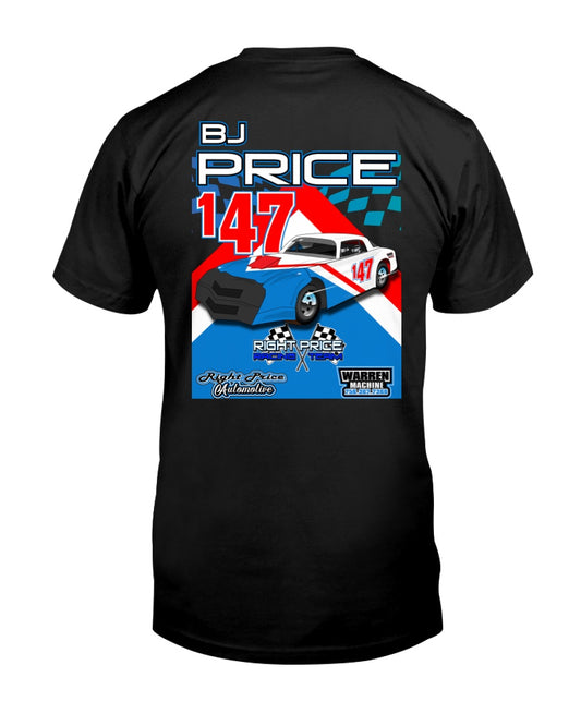BJ Price 2020 - Red Bomb Graphics - Custom Dirt Racing Shirts