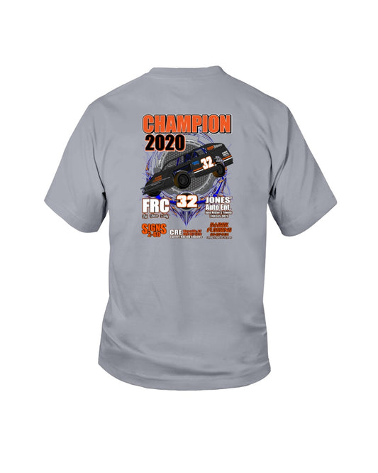 Brandon Furniss 2020 Champion Youth - Red Bomb Graphics - Custom Dirt Racing Shirts