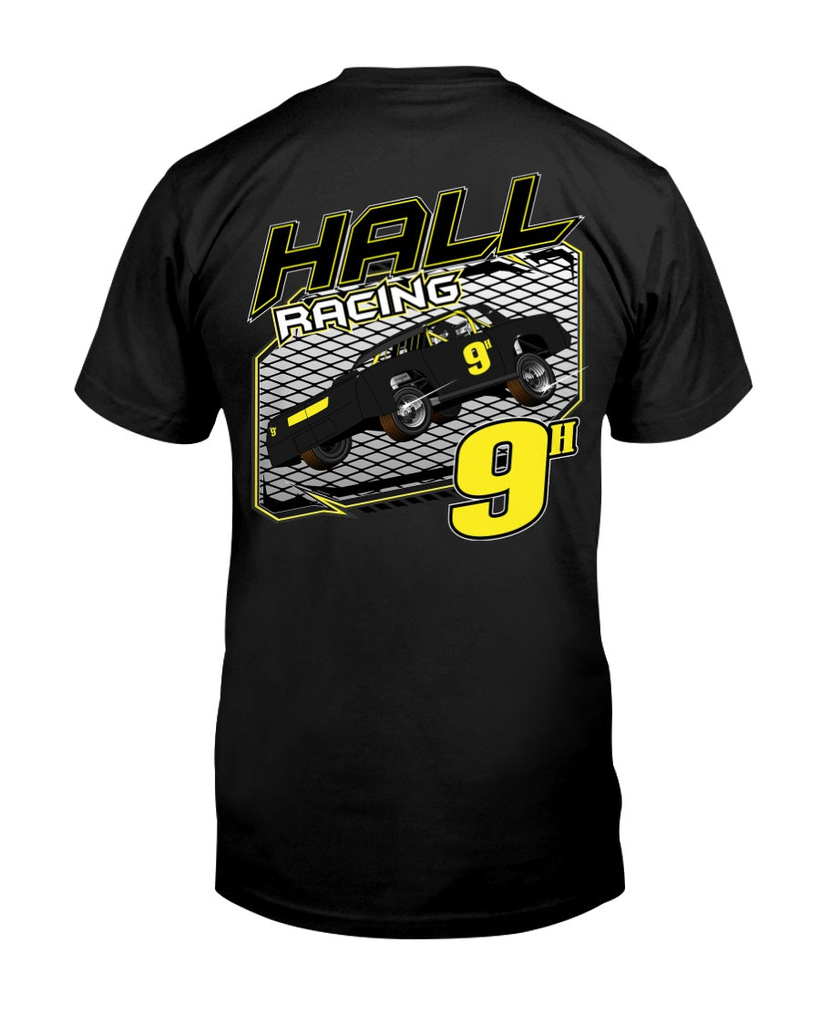 Hall Racing 2020 - Red Bomb Graphics - Custom Dirt Racing Shirts