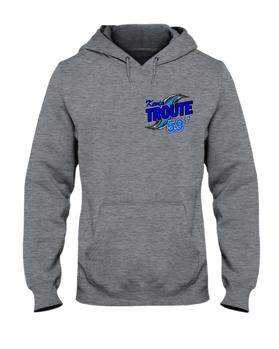 Kevin Troute 2020 Hoodie - Red Bomb Graphics - Custom Dirt Racing Shirts