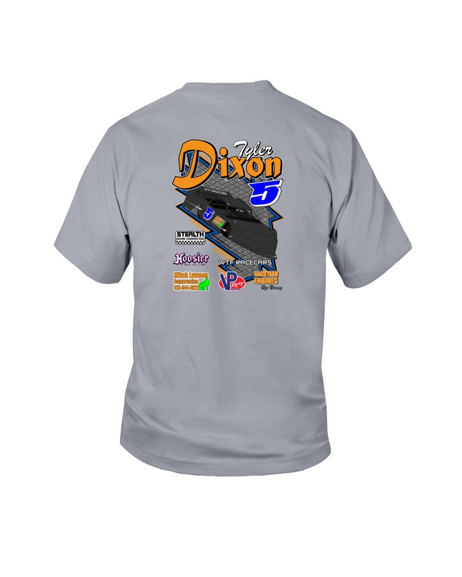 Tyler Dixon 2020 Youth - Red Bomb Graphics - Custom Dirt Racing Shirts