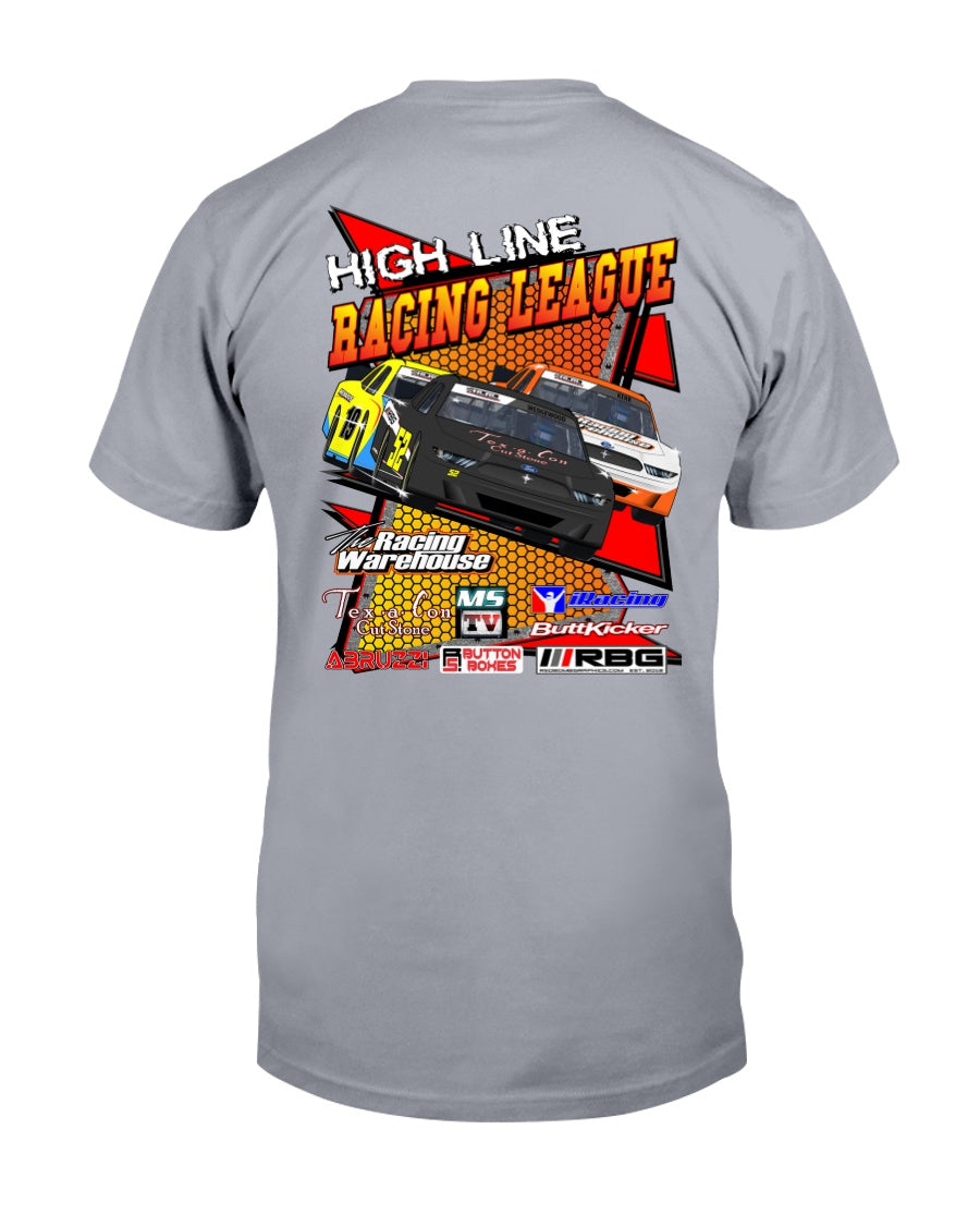 High Line Racing League - Red Bomb Graphics - Custom Dirt Racing Shirts