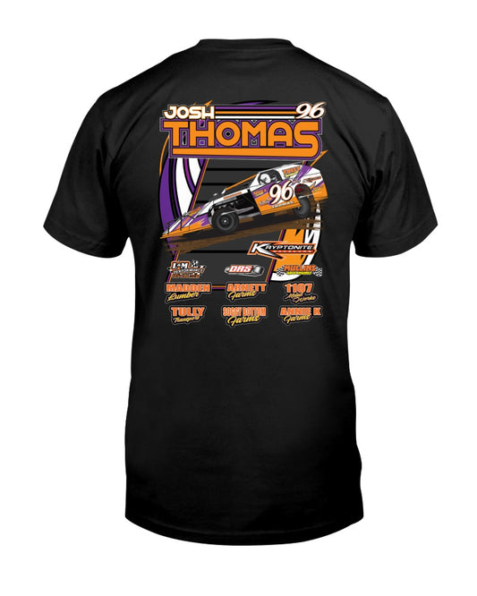 Josh Thomas 2020 #2 - Red Bomb Graphics - Custom Dirt Racing Shirts